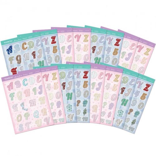 Hunkydory Personally Yours Letters & Numbers Kit