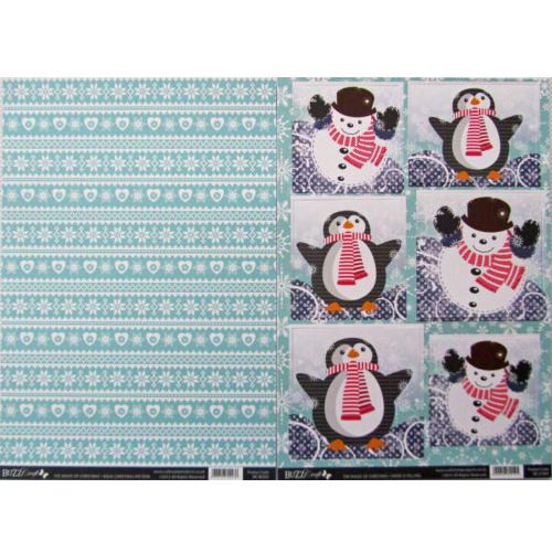 BuzzCraft The Magic of Christmas Collection - Snow Is Falling 2 Sheet set