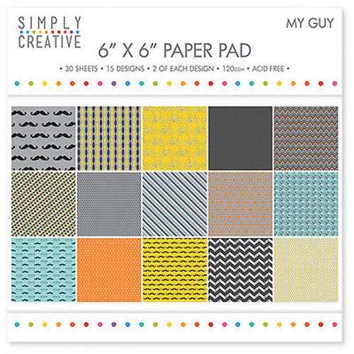 Dovecraft Simply Creative 6 x 6 paper Pad - My Guy
