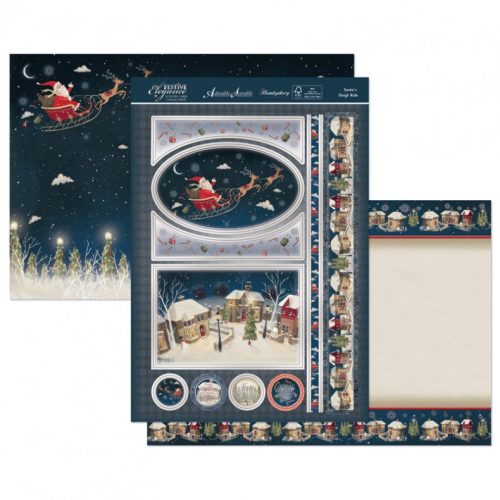 Hunkydory Christmas 3 Sheet Set - Santa's Sleigh Ride